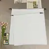Bolsa de Almacenamiento para Viaje de Tela Fina de Algodón Tencel Bolsa con Cordón para Ropa Interior Calzones Calcetines Bolsa Clasificadora Bolsa a Prueba de Polvo