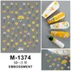 Nova Tecnologia Adesivos de Arte para Unhas Estéreo 5D Ursinho de Mel Adesivos em Relevo Adesivos de Animais de Desenho Animado Podem Misturar Venda por Atacado