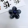 Serie de Estilo Coreano de Cuadros Rellenos de Algodón Flor Pequeña Lazo 3D para el Cabello, Pinzas para el Cabello, Accesorios, Ropa, Materiales de Decoración para Fundas de Teléfono