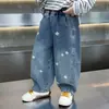 Jeans Rectos de Otoño para Niños Modelo Nuevo 2026 para Edades de 3 a 5 Años, Pantalones Elegantes de Primavera y Otoño para Niños