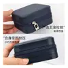 Caja de Joyería, Mini Caja de Almacenamiento, Pendientes, Pulseras, Caja de Costura Doméstica Compacta y Portátil, Bolsa de Almacenamiento para Joyería