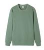 Sudadera de algodón rizado con cuello redondo, talla europea 320g, Otoño Casual Ropa Deportiva Venta al por mayor Estampado Bordado Logo
