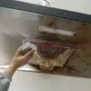 Bandeja de parrilla de ladrillos para limpieza sencilla para barbacoa al aire libre, herramienta resistente a altas temperaturas, herramienta de limpieza con piedra pómez