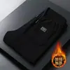 Pantalones de pana rectos holgados de talla grande para hombre, versátiles, de negocios, forrados de polar, engrosados, cálidos, pantalones casuales para hombre