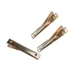 Pinza de pico de pato engrosada clip desnudo DIY clip inferior material para pasador de pelo al por mayor clip cuadrado clip inferior accesorios semiacabados clip liso