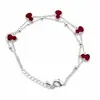 Pulsera Popular de Cinco Calabazas de Xiaohongshu para Mujer, Pulsera de Cinco Flores de Lujo Chapada en Oro Rosa de Alta Gama de 18 Quilates con un Toque de Alta Gama