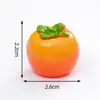 Micro paisagem criativa simulação pitaya maçã de cera fruta grande comida brincar decoração diy acessórios de saco surpresa pequenos enfeites