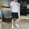 Traje Deportivo para Hombre Verano Camiseta de Manga Corta Shorts Conjunto de Dos Piezas Venta al Mayoreo Suelto Casual Running Fitness Ropa Deportiva