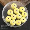 Cuentas Espaciadoras de Colores Ojo de Diablo Cuentas de Cerámica Pulsera Materiales DIY Accesorios para Joyería Cadena para Teléfono Cuentas Sueltas
