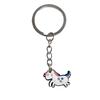 Llavero de Unicornio Llavero de Goma Suave de PVC Llavero de Silicona Colgante de Dibujos Animados 3D Gotas de Pegamento Comercio Electrónico Transfronterizo
