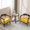 Usado casa de chá vento loja de chá com leite sofá individual cadeira B&B hotel cadeira de lazer mesa e cadeiras de café cadeira de lazer de varanda