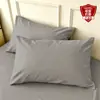 Fronhas Masculinas Classe A Anti-Saliva e Anti-Óleo, Conjunto de Dois, 48x74cm, Conjunto Completo para Travesseiro Único com Capa Interna