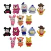 Color gelatina oso de dibujos animados tigre cachorro accesorios de resina diy pegamento de crema funda de teléfono tocado pasador pegatinas decorativas