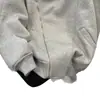 Sudadera Irregular con Doble Cremallera Estilo Calle Americana Primavera y Otoño para Hombres y Mujeres, Chaqueta Pesada con Capucha de Diseñador con Cremallera para Hombres