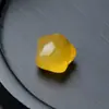 Colgante Estrella de Ámbar Ruso con Cera de Abejas Amarilla de Aceite de Pollo, Colgante Estrella de Ámbar Natural, Accesorios de Cuentas Hechos a Mano para DIY al por Mayor