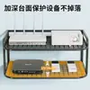 Estante de pared para router, caja de almacenamiento de pared, soporte de pared para decodificador, instalación sin taladro, estante para router Wi-Fi