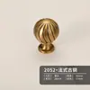 Manija de Latón para Puerta de Gabinete Estilo Francés, Cajón de Puerta de Armario Madera de Nogal Estilo Vintage Bola Redonda Colgante Estilo Chino Nuevo Manija Pequeña