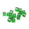 Cuentas Sueltas de Vidrio Cuadradas de 6 mm DIY Abalorios Cadena Clavícula Pulsera Aretes Materiales Accesorios Joyería