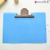 Clip de plástico PP transparente para tablero de escritura, férula para escribir notas, archivador, clip para menú, clip para facturas, tamaño A4 y A5.