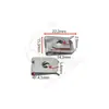 Xinyida Adecuado para BMW Serie 2 Serie 3 Serie 5 Serie 7 Base de Tuerca de Fijación para Protector Inferior de Parachoques de Coche J732