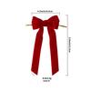 Decoración Personalizada de San Valentín con Terciopelo Flocado Cinta de Terciopelo Dorado Decoración de Boda Navideña Lazo Colgante