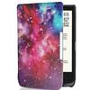 Em Estoque, Adequado para Pocketbook 617 E-Book Capa Protetora de Couro Flip Cover Magnético Case com Sono Pb617