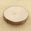 Virutas de madera redondas, bricolaje, pintadas a mano, cuero decorativo, madera maciza, material de tiro de madera, accesorios de pintura de grafiti de madera para niños