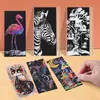 Escena Nocturna Rasca Arte Colorido Libro de Rasca Arte Papel Negro para Rascar Dibujado a Mano Estilo Tiktok Dibujos Infantiles Manualidades de Ciudad