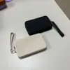 Nueva Bolsa Cosmética Cuadrada de Silicona Dopamina Para Salir Billetera de Monedas de Silicona Bolsa de Almacenamiento Digital Color Sólido Almacenamiento de Labiales