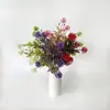 Suministrado directamente por el fabricante: Flor artificial de diente de león de 7 tallos para decoración de sala de estar y hotel, material para arreglo de jarrón de escritorio, flor artificial