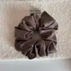 Goma para el pelo de satén simple estilo francés para mujer, Lazo para el pelo de estilo perezoso de alta gama, Cuerda para el pelo, Accesorio para el pelo