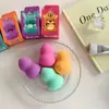 Estoque de atacado de comércio exterior Último pedido Compra em grupo de suprimentos ao vivo! Ovo de Beleza Molhado e Seco Esponja de Maquiagem Super Macia
