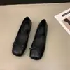 Sapatos Femininos Retro Estilo Fada, Sapatos Pequenos de Couro, Sapatilhas, Sapatos Mary Jane, Novidade de Primavera Sola Macia Estilo Chanel
