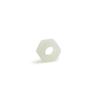 ESSENTRA/sublimación color natural nylon o policarbonato cuerpo plano HN tuerca hexagonal