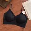 Sutiã de renda sem costura de verão para mulheres, respirável, invisível, fino, confortável, projetado para levantar e dar suporte a seios pequenos, prevenindo a flacidez