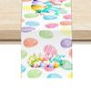 Camino de Mesa Personalizado de Conejo Lindo para Pascua Transfronterizo para Sala de Estar y Mesa de Comedor del Hogar Decoración Festiva Mantel Impermeable Venta al por Mayor