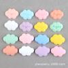 Accesorios de resina con forma de nube de letras de Angele, crema casera, pegamento, accesorios para sombreros, horquillas, bricolaje, agujeros, zapatos, hebillas, material