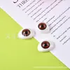 Accesorios de Peluche Ojos de Muñeca Bjd Ojos Móviles Accesorios DIY Ojos de Muñeca de Cerámica Coloridos Ojos en Forma de Barco