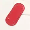 Base de Placa Ovalada de PU para Bolso 22*10 Accesorios de Ferretería para Bolso Tejido Hyuna Bolso Cubo Bolso de Ganchillo Base de Bolso