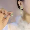Oferta especial: Pendientes de Diseño Verde Esmeralda para Mujer, Estilo Vintage, Sensación Exquisita y de Alta Gama, Accesorios de Estilo Chino Tradicional para Cheongsam y Falda Mamian