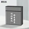 Dx7L Nueva Caja de Cigarrillos de Gran Capacidad Paquete de 40 Portátil Gruesa Mediana 6.5cm Caja de Protección para Cigarrillos Enrollados Automática