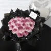 Flor Artificial de Flor de Ciruelo 520 Regalo del Día de San Valentín Rosa Flor de Jabón Hecha a Mano Ramo Flor Eterna Regalo de Cumpleaños