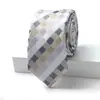 Nueva Corbata Casual para Hombre con Patrón Floral Geométrico Jacquard Multicolor Nudo Windsor para Ropa Formal de Negocios