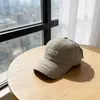 Boné de Baseball de Algodão Lavado Estilo Americano para Mulheres, Proteção Solar ao Ar Livre, Aba Curva, Letras Bordadas, Casual Versátil Novo Estilo