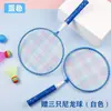 Raquetes de Badminton para Adultos e Crianças, Raquetes de Badminton Profissionais Ultraleves de Carbono para Alunos do Ensino Fundamental, Conjunto Esportivo para Fitness ao Ar Livre