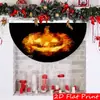 Fábrica Transfronteriza Modelo Nuevo Amazon Transfronterizo Aliexpress Venta Caliente Decoración de Bandera de Media Luna Halloween Festival de Fantasmas Fiesta
