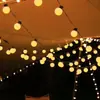 Luz de ambiente para acampar al aire libre, luz de bombilla solar G50, cadena de luces, impermeable, toldo, tienda de campaña, decoración de patio, luces al por mayor