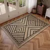 Tapetes de Chão Estilo Americano Mais Vendidos da Temu Transfronteiriços para Entradas, Resistentes a Manchas e Fáceis de Manter, Antiderrapantes e Absorventes de Água, em Estoque