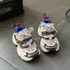 Zapatos para Niños Zapatos Papá Primavera 2026 Nuevo Modelo Running Antideslizantes Zapatos Deportivos para Niños Populares Estudiantes Zapatos de Suela Gruesa