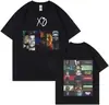 Tag: XO, multi-imagem, tamanho europeu, Amazon, anime, Harajuku, padrão de estampa de camiseta